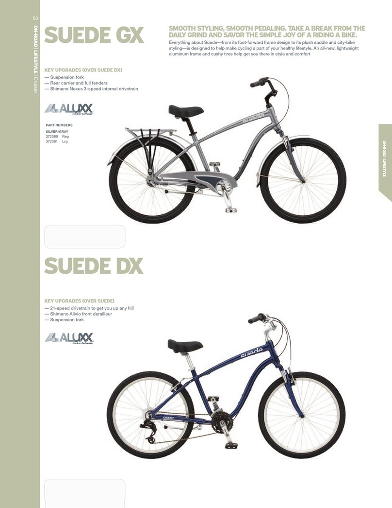 Giant SUEDE DX User manual