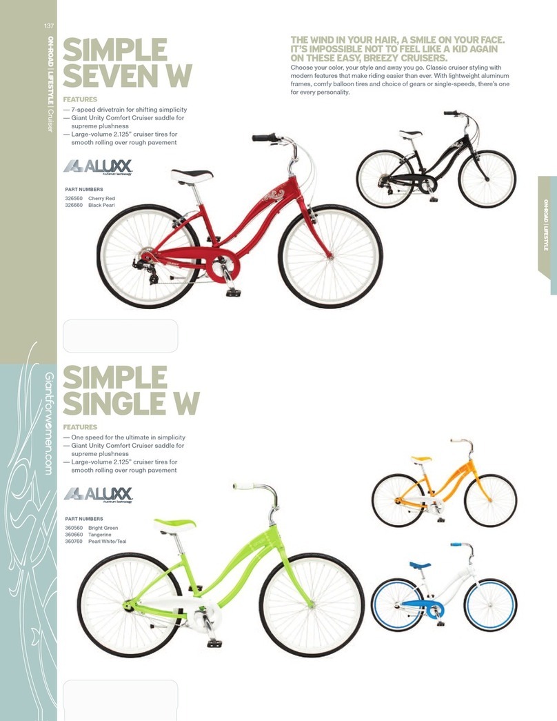 Giant SIMPLE SEVEN W User manual