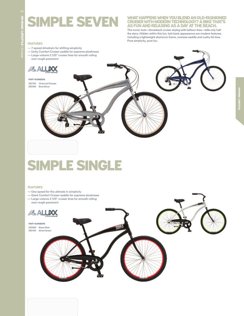 Giant SIMPLE SEVEN Owner's manual