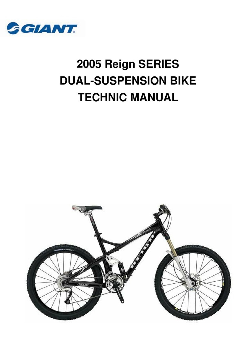 Giant 2005 REIGN Series User manual Giant 2005 REIGN Series User manual
