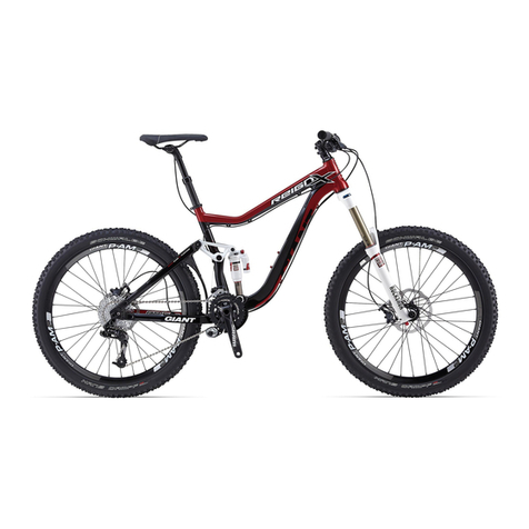 Giant REIGN X parts list