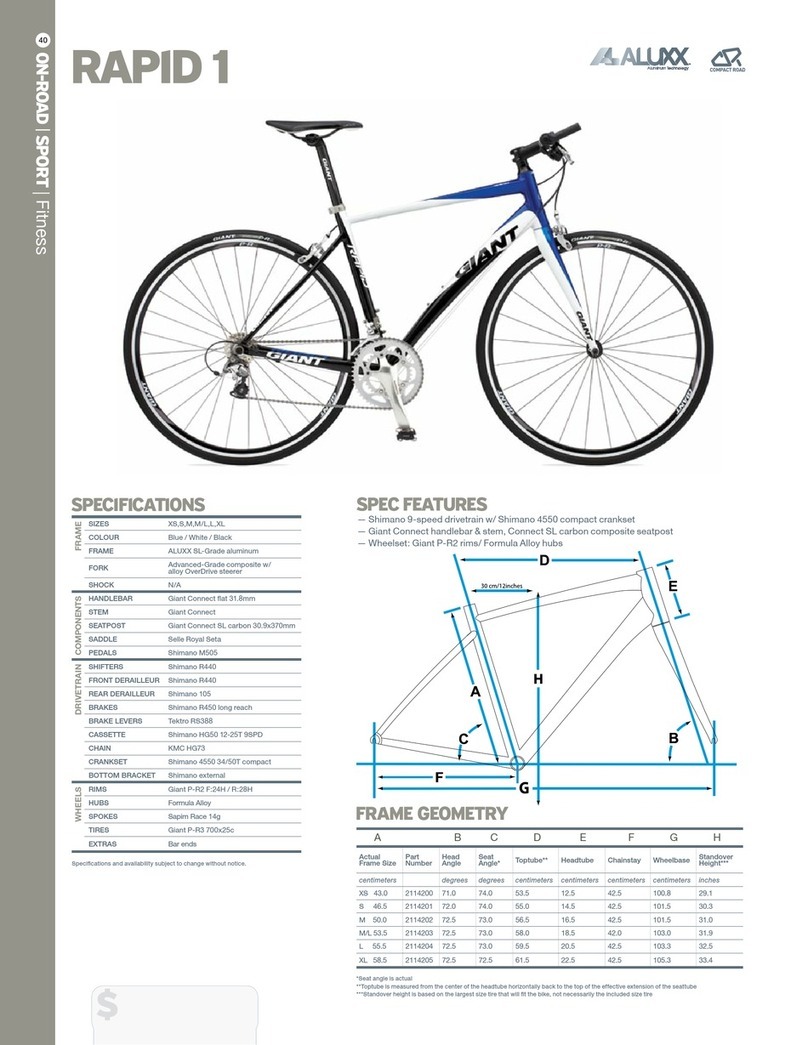 Giant RAPID 1 User manual