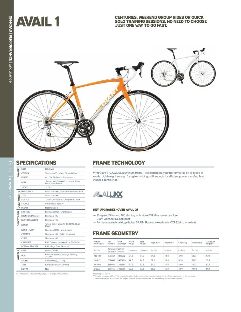 Giant AVAIL 1 datasheet