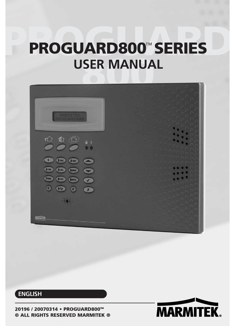 Marmitek PROGUARD 800 - QUICK User manual
