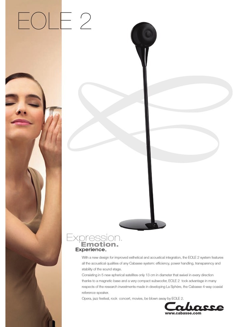 CABASSE EOLE 2 brochure