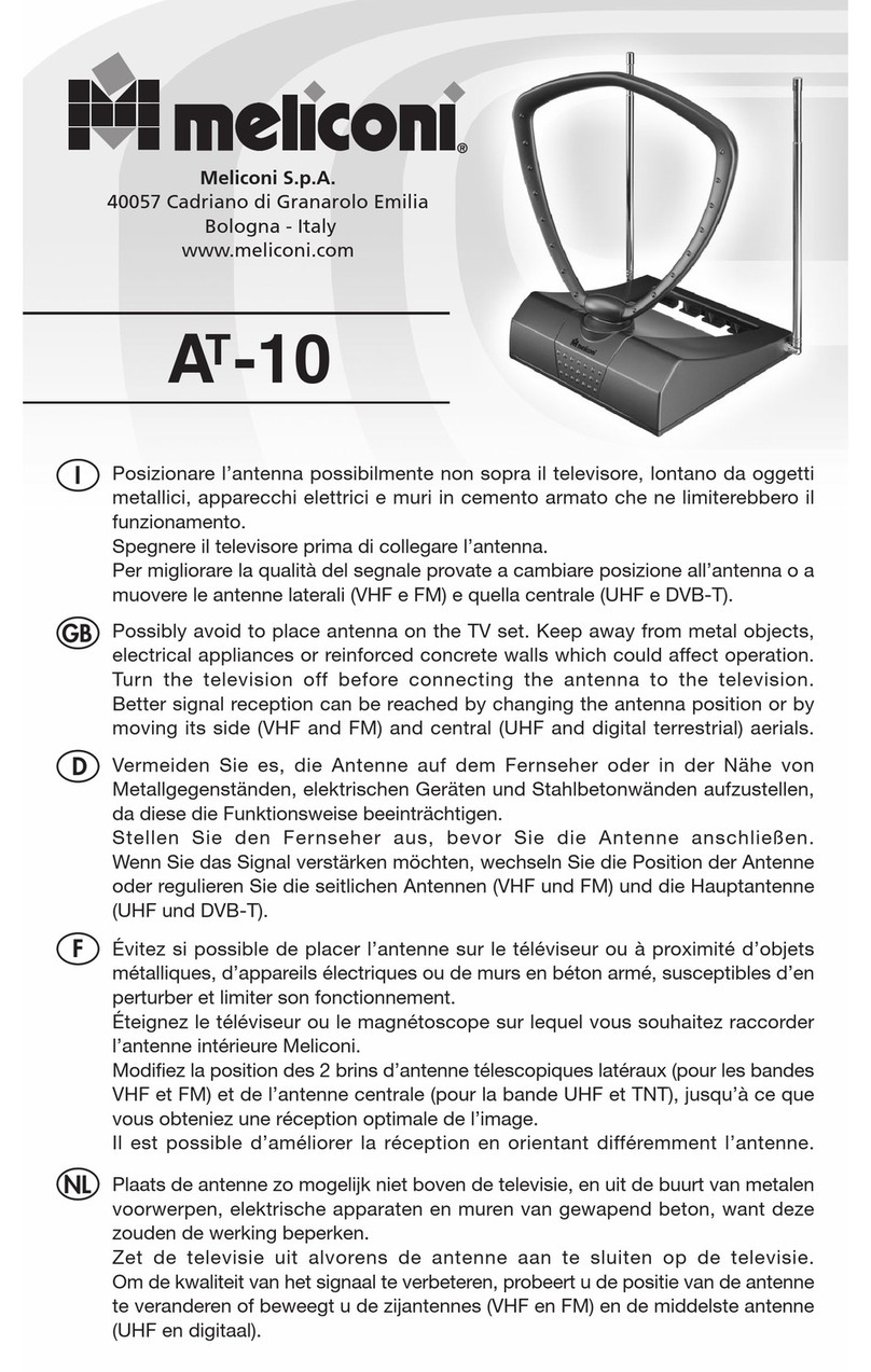 MELICONI AT-10 Technical specifications