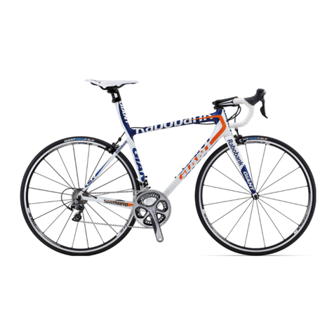 Giant TCR ADVANCED SL RABOBANK User manual Giant TCR ADVANCED SL RABOBANK User manual