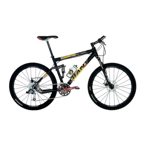 Giant XTC BIKES-2001 User manual