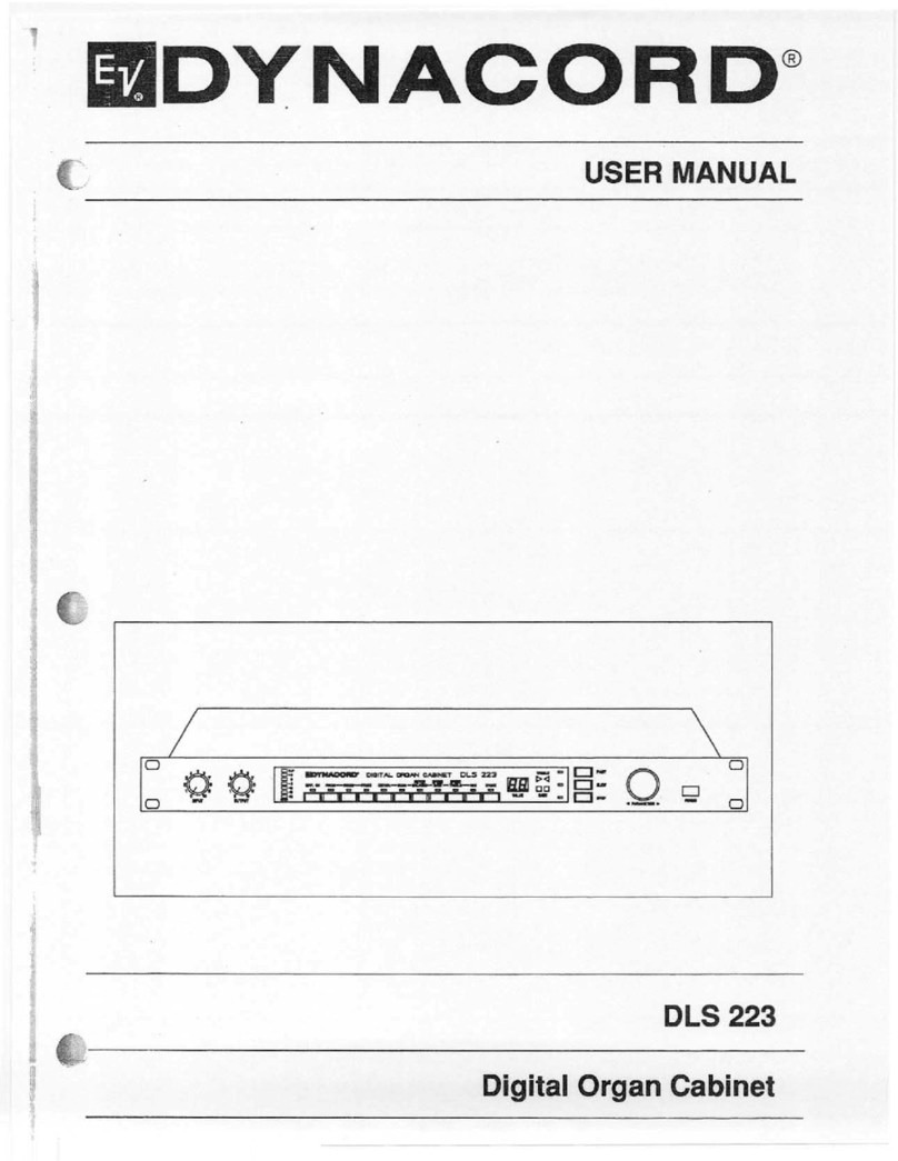 Dynacord DLS 223 - manual Dynacord DLS 223 - manual