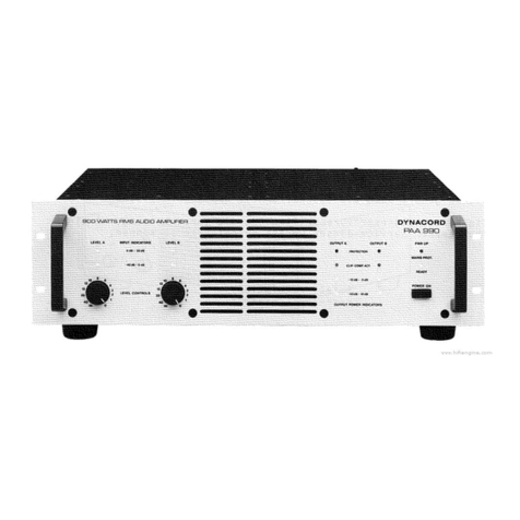 Dynacord PAA 990 - SERVICE Service manual