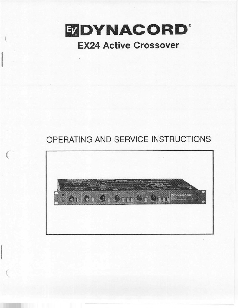 Dynacord EX24 Training manual