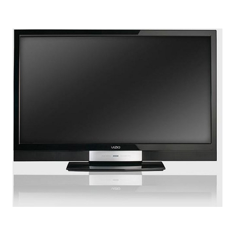 Vizio SV421XVT - 42" LCD TV User manual