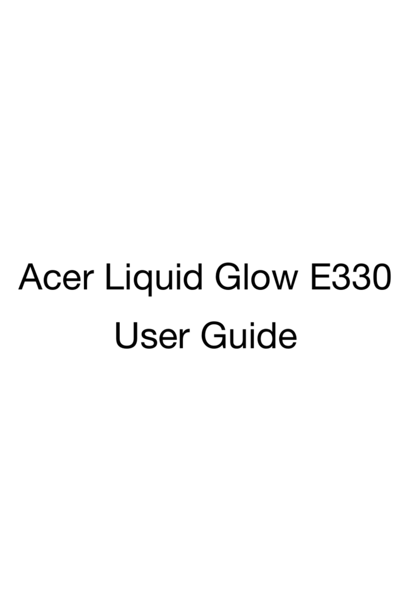 Acer Liquid Glow User manual