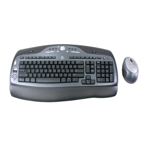 Logitech 967418-0403 - Cordless Desktop LX 700 Wireless... User manual