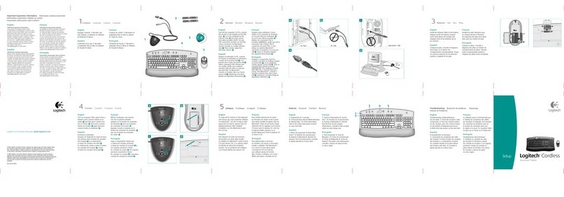 Logitech 967224-0403 - Cordless Access Duo Wireless... Setup guide