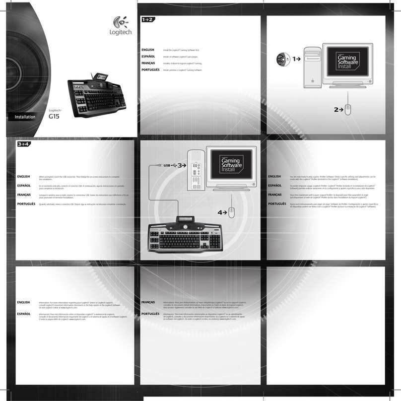 Logitech G15 User manual