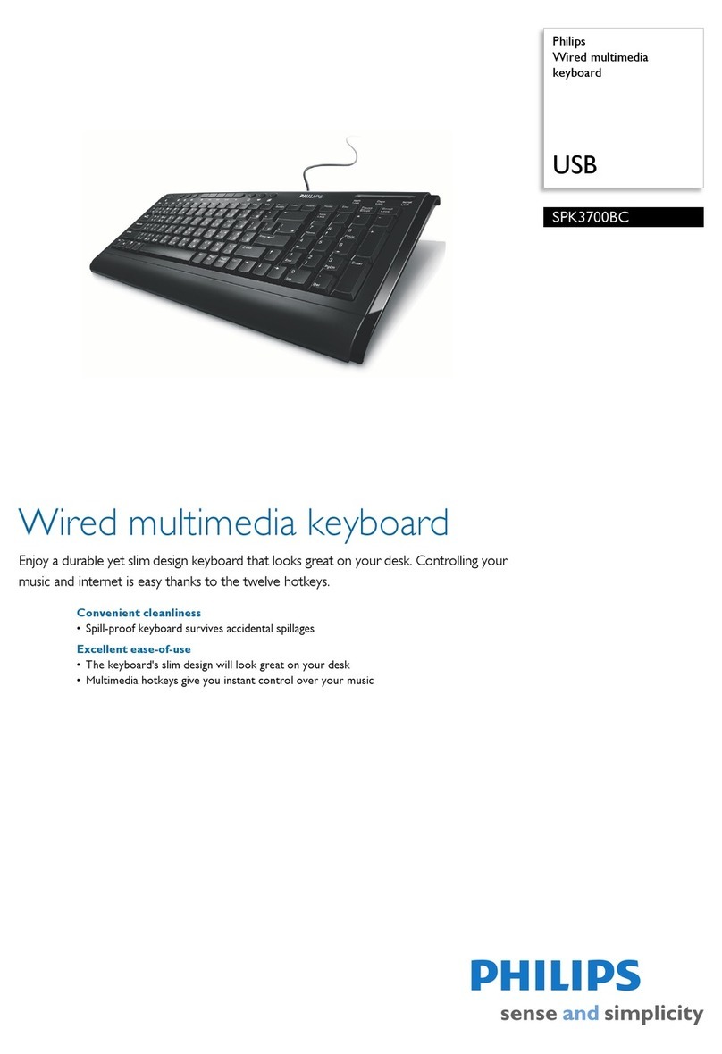 Philips SPK3700BC User manual Philips SPK3700BC User manual