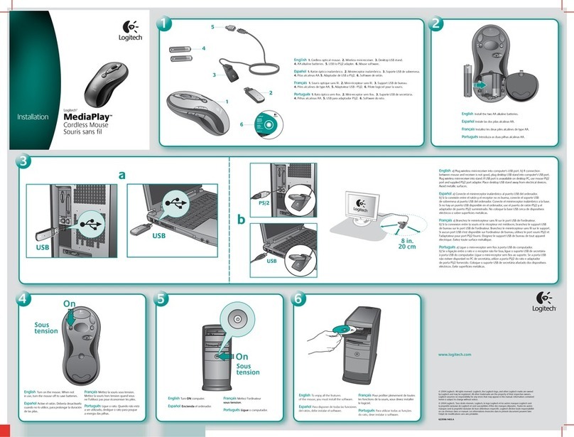 Logitech 967560-0403 - Media Keyboard Wired User manual