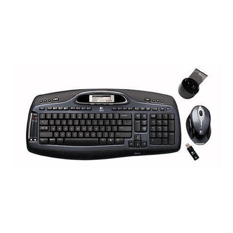 Logitech CORDLESS DESKTOP MX 5000 LASER installation guide