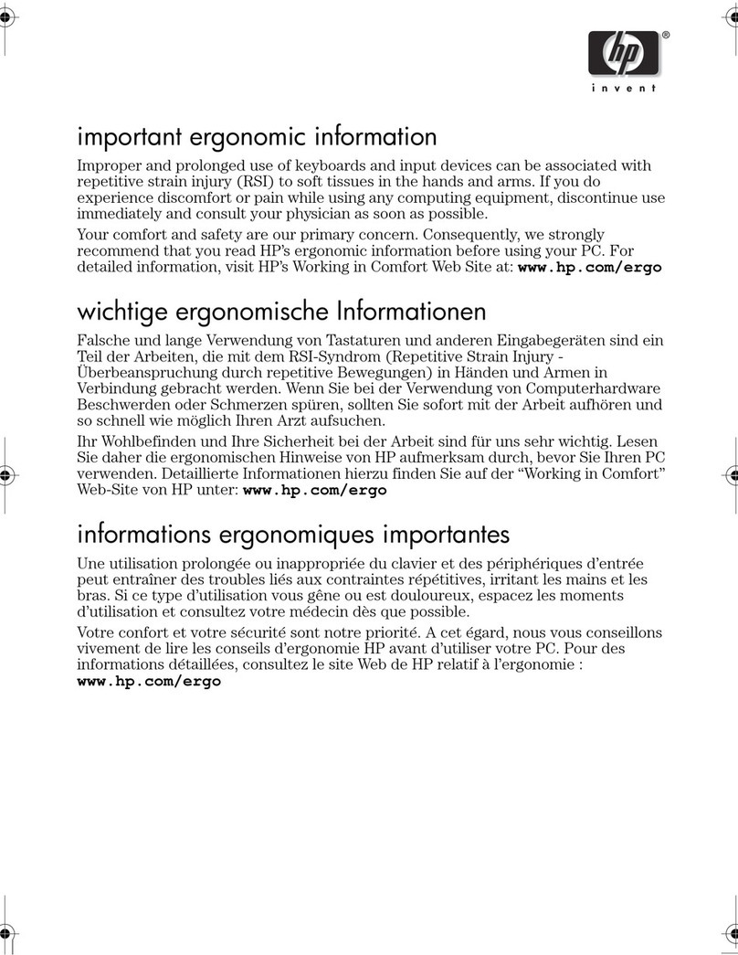 HP P5911A - Cordless Keyboard And Mouse Technical manual