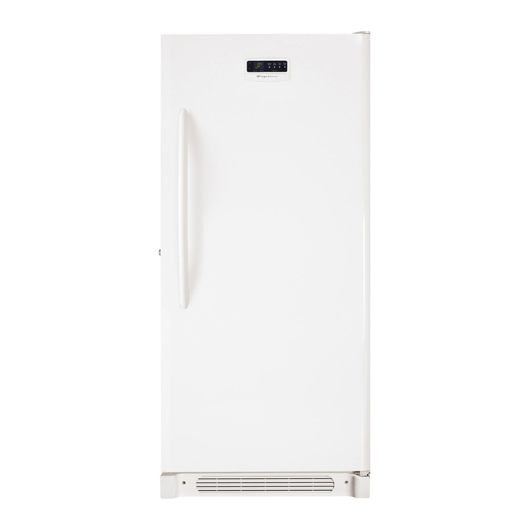Frigidaire FFH17F7HW - 16.6 cu. Ft. Frost Free Upright... User manual