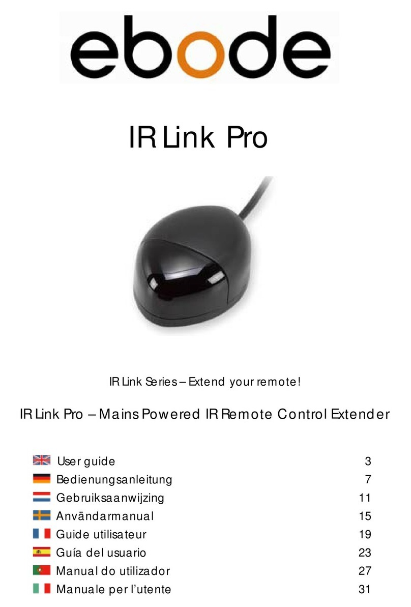 Ebode XDOM IR LINK PRO user guide