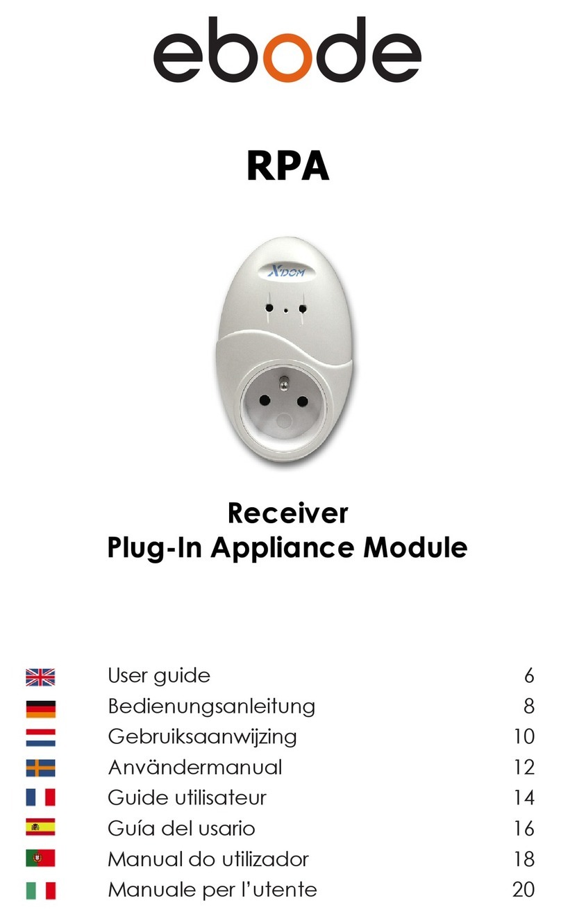 Ebode XDOM RPA - PRODUCTSHEET User manual Ebode XDOM RPA - PRODUCTSHEET User manual