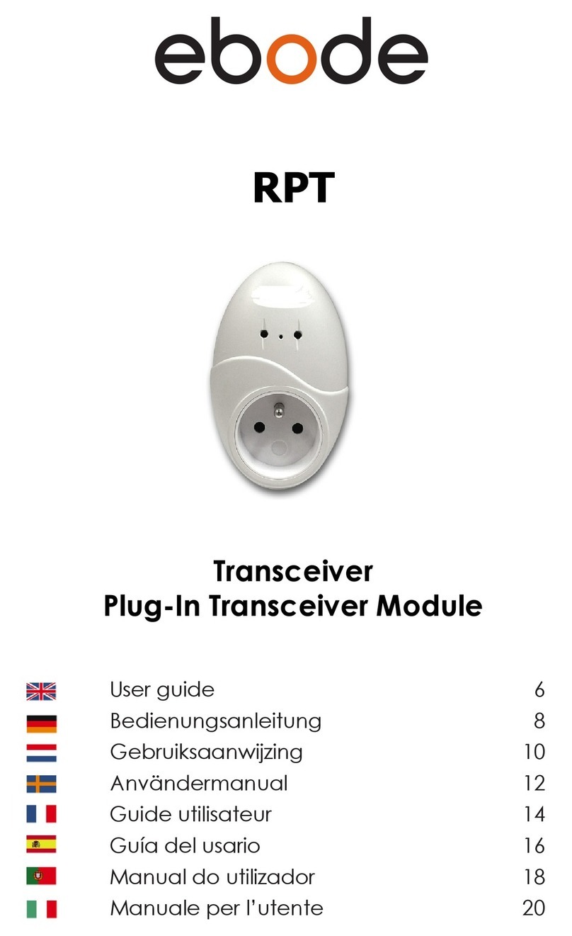 Ebode XDOM RPT - PRODUCTSHEET user guide