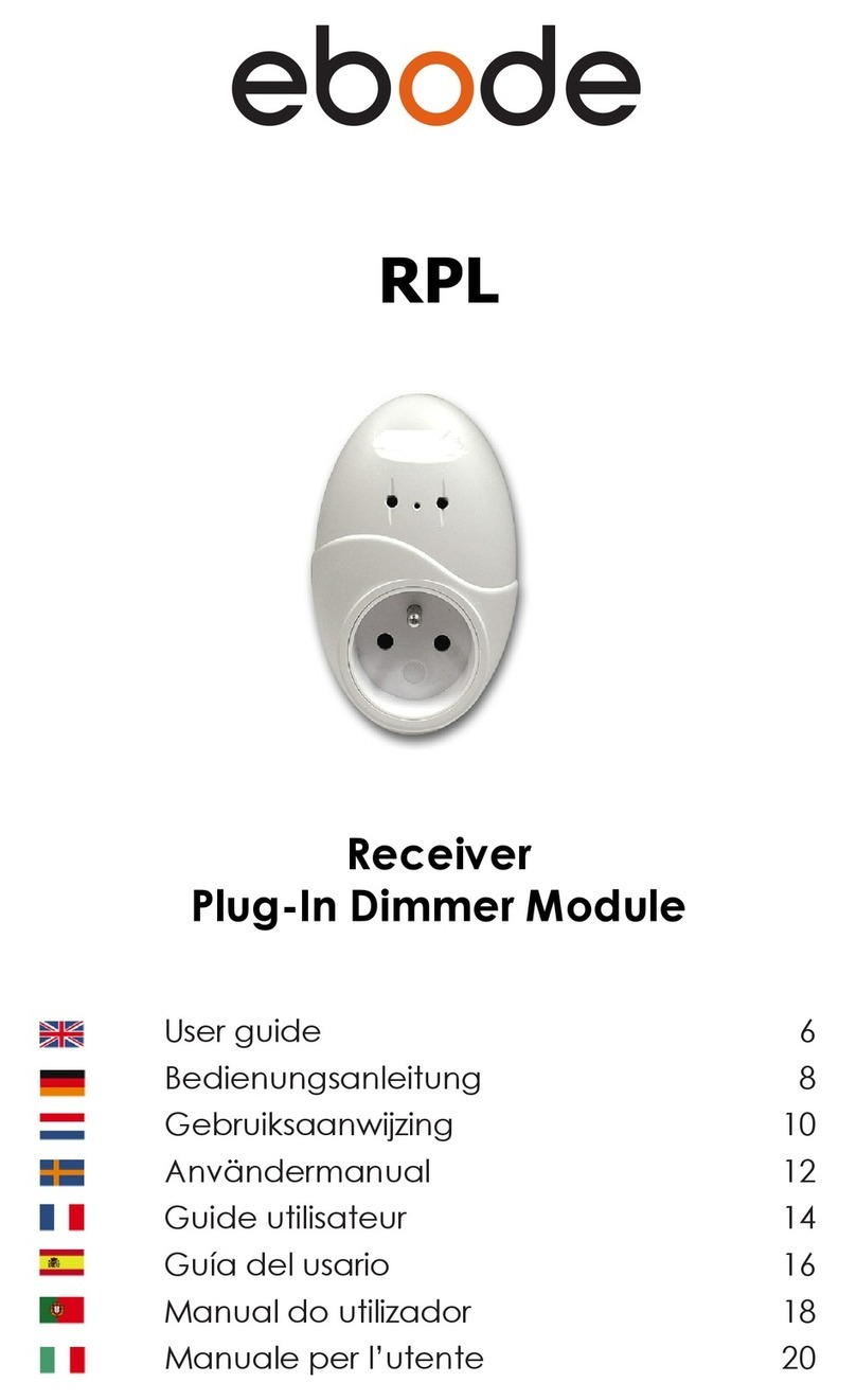 Ebode XDOM RPL - PRODUCTSHEET User manual Ebode XDOM RPL - PRODUCTSHEET User manual