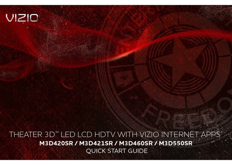 Vizio M3D460SR User manual