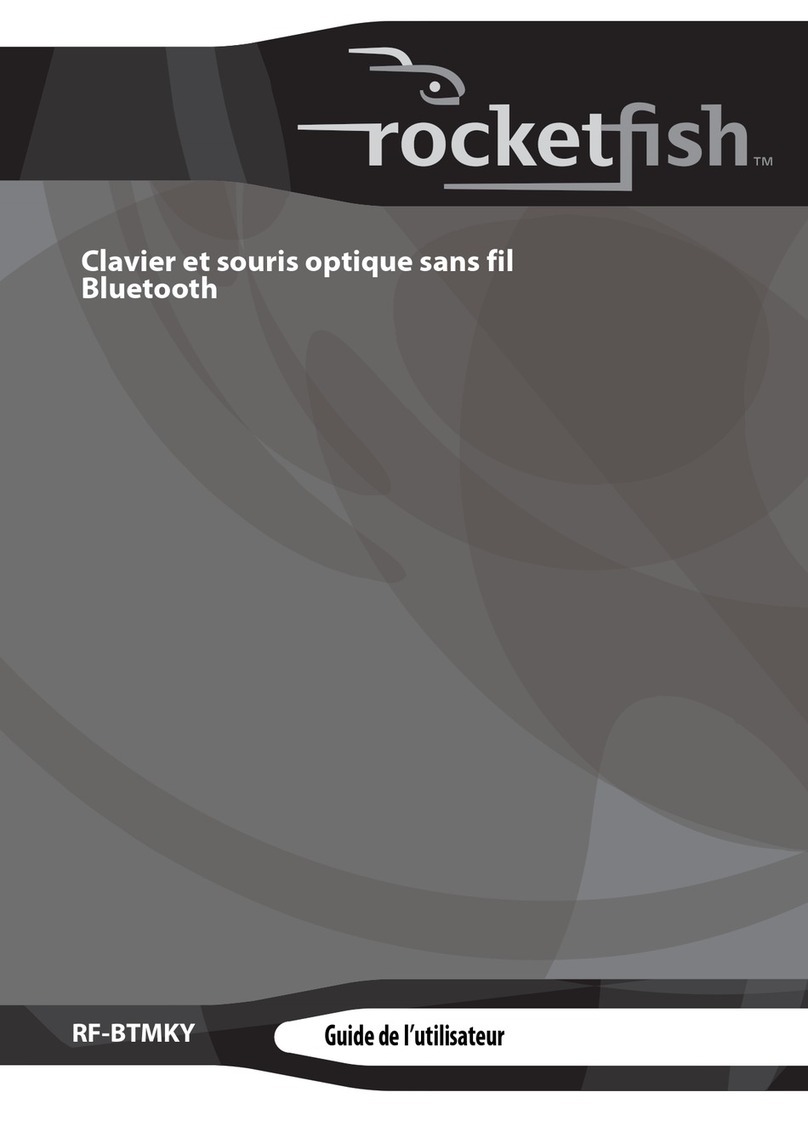 Rocket Fish RF-BTMKY Guide de l'utilisateur