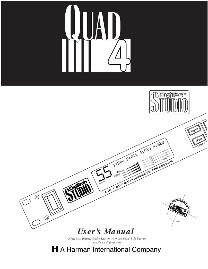 digi-tech QUAD4 User manual