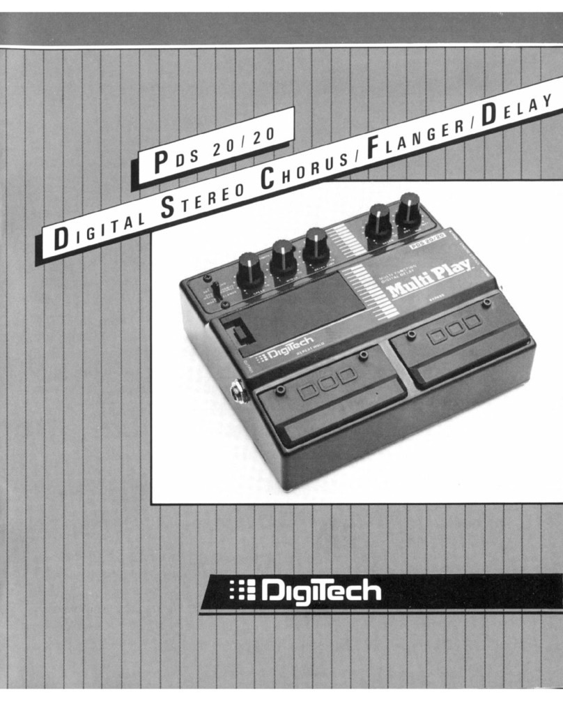 digi-tech PDS2020 User manual