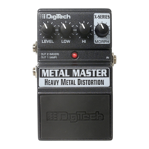 digi-tech METAL MASTER - User manual digi-tech METAL MASTER - User manual