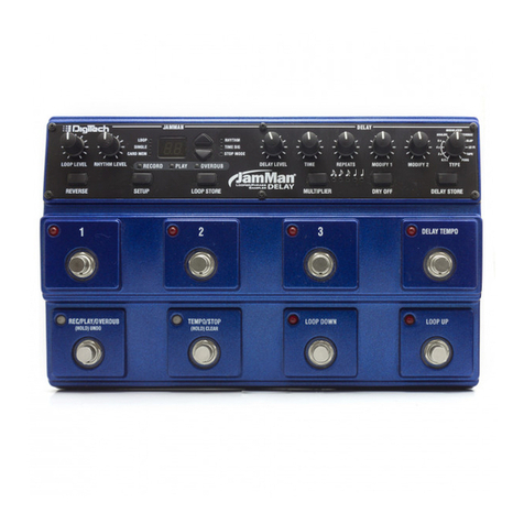 digi-tech JAMMAN STEREO User manual