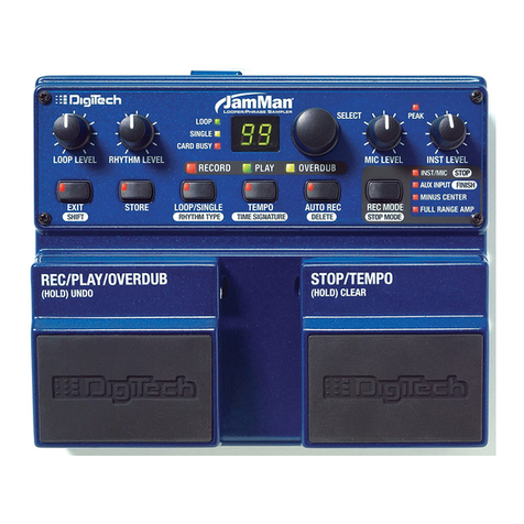 digi-tech JAMMAN STEREO User manual