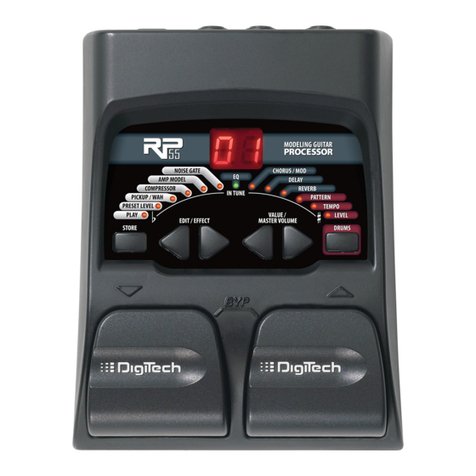 digi-tech RP55 owner's manual