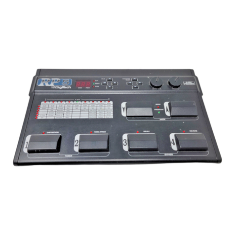 digi-tech RP5 User manual