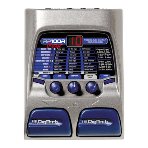 digi-tech RP100A User manual