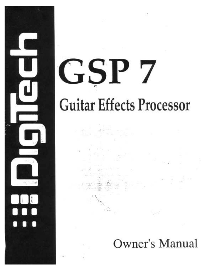 digi-tech GSP7 User manual digi-tech GSP7 User manual