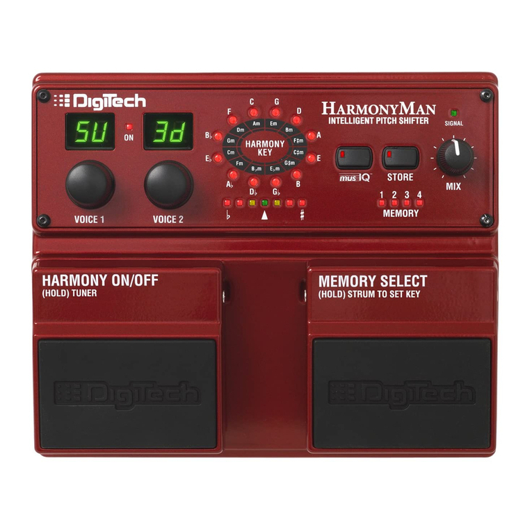 digi-tech HARMONYMAN - User manual digi-tech HARMONYMAN - User manual