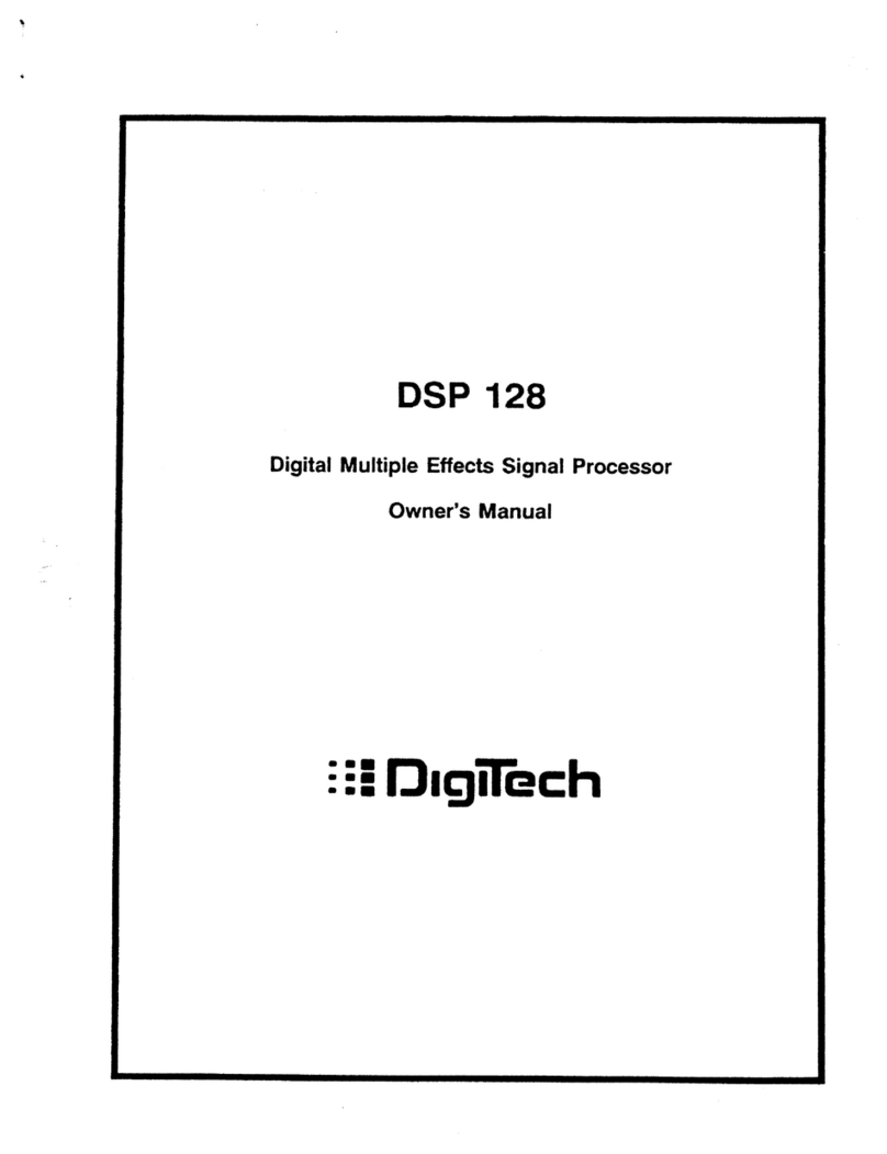digi-tech DSP-128 User manual