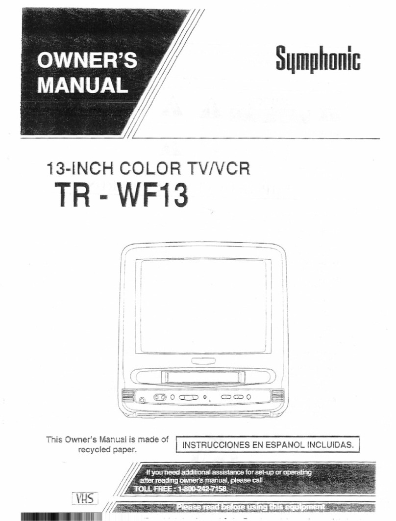 Symphonic TRWF13 User manual