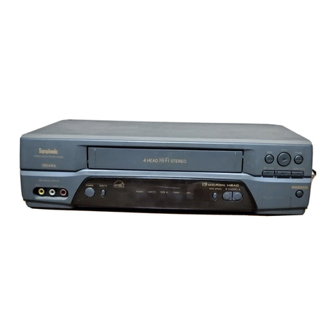 Symphonic SL2960 User manual