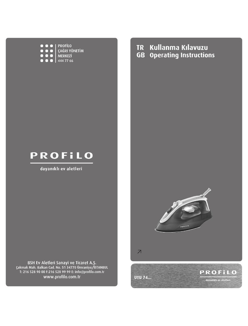 PROFILO UTU7410 operating instructions
