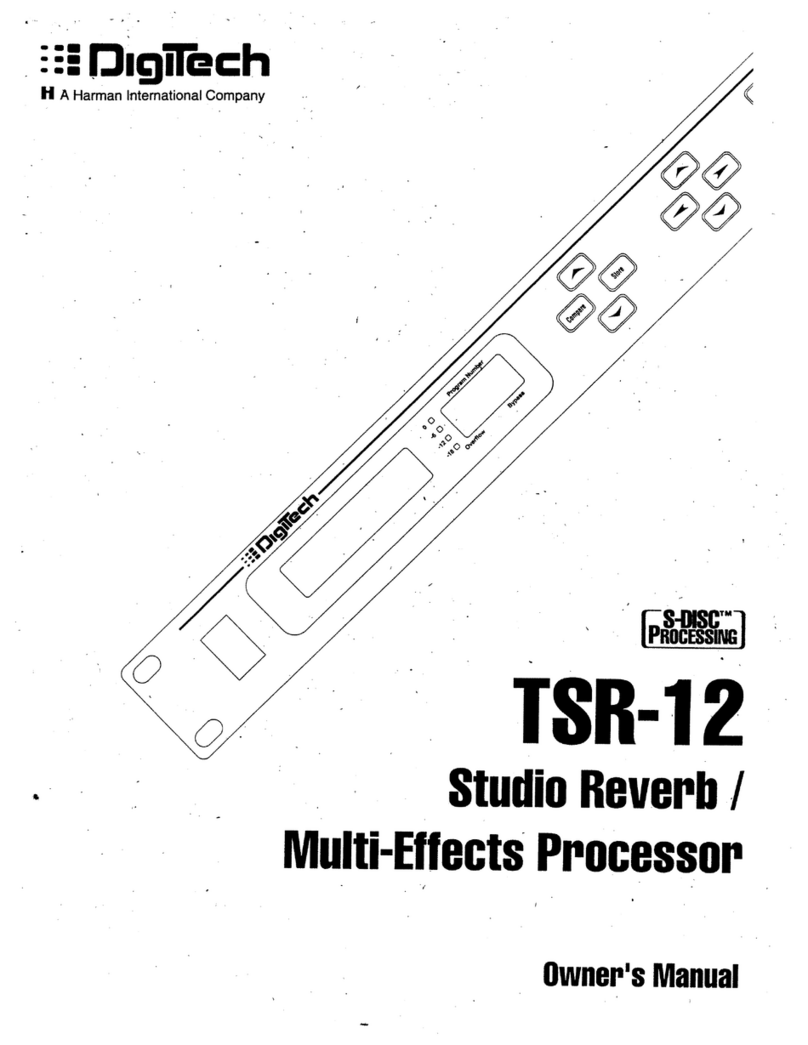 digi-tech TSR12 User manual
