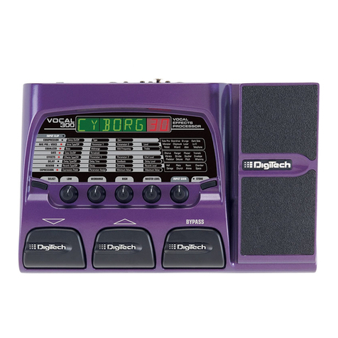 digi-tech VOCAL 300 User manual