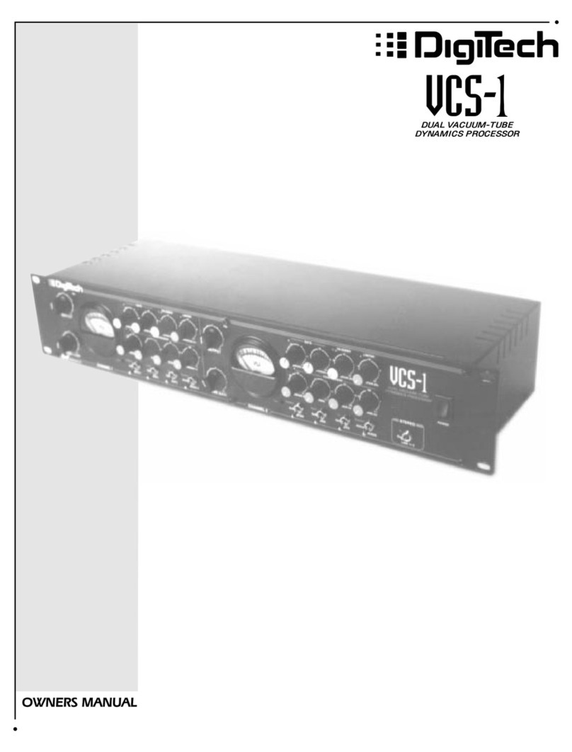 digi-tech VCS1 User manual