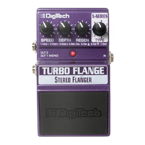 digi-tech TURBO FLANGE User manual