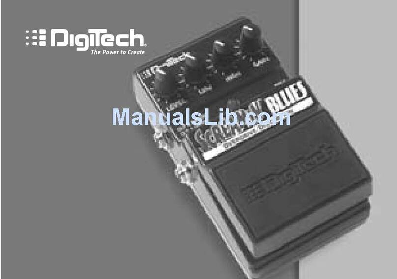 digi-tech SCREAMINBLUES User manual